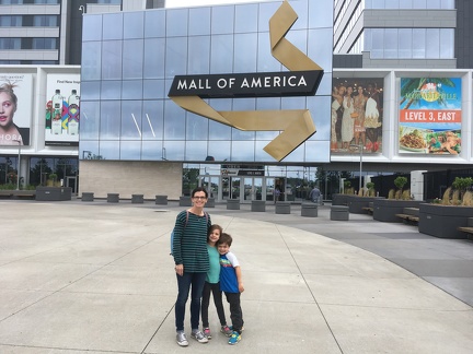 Spending the day at Mall of America